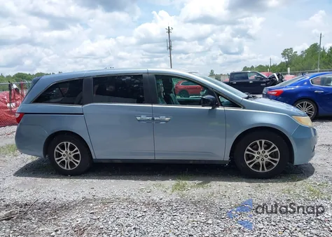 2013 Honda Odyssey Ex-L из США, поврежденный, VIN 5FNRL5H65DB061789